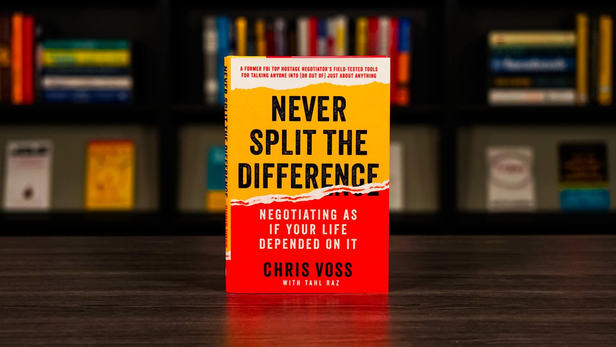 Never Split The Difference Book Cover
