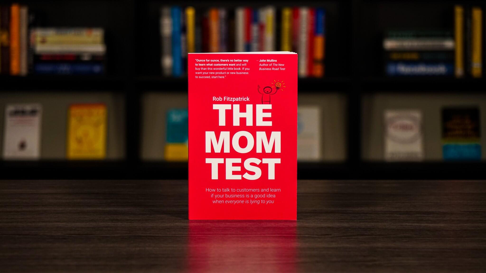 The Mom Test Book Cover